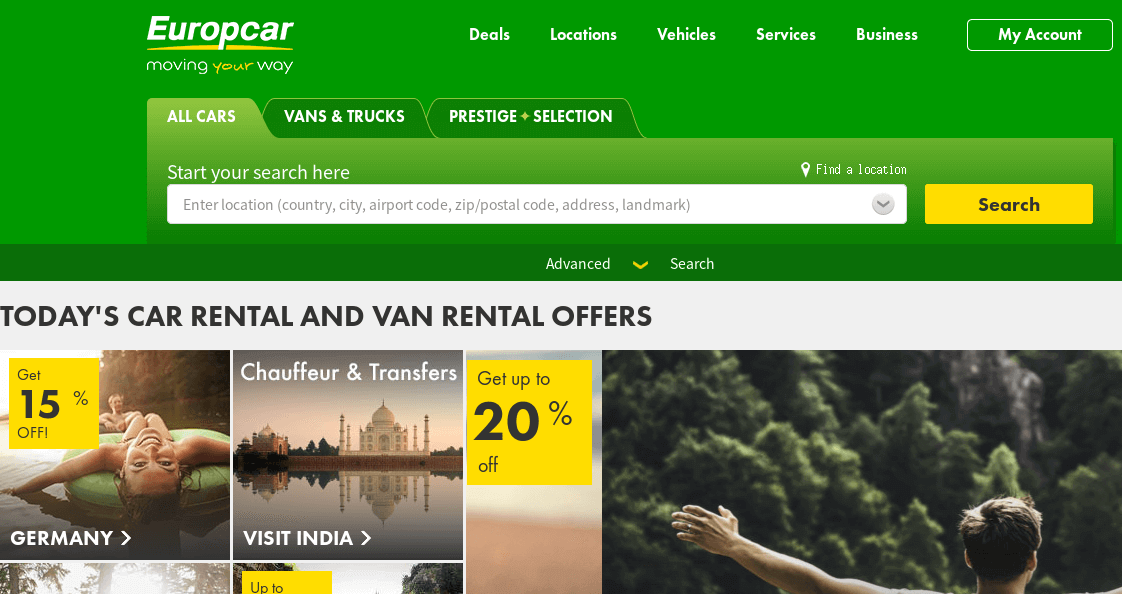 Europcar 歐洲租車網評價推薦、折扣碼、優惠券相關情報