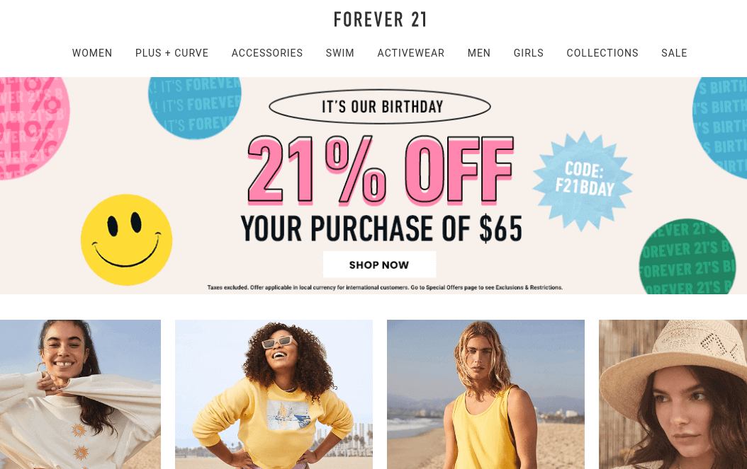 Forever 21評價推薦、折扣碼、優惠券相關情報