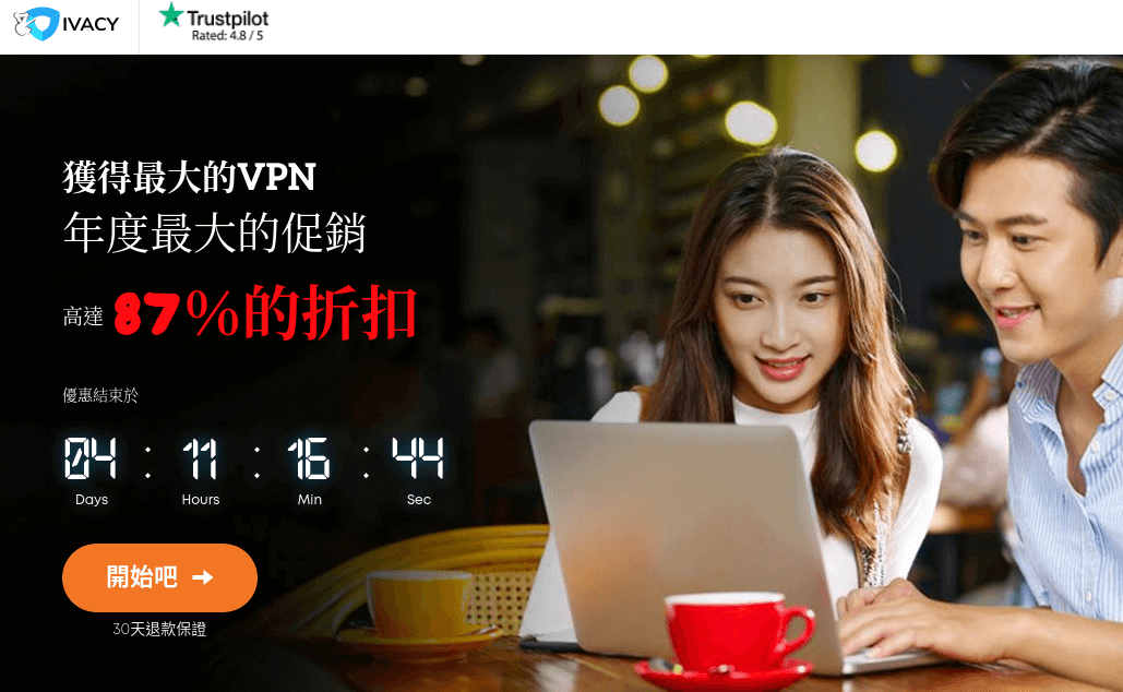 Ivacy VPN評價推薦、折扣碼、優惠券相關情報