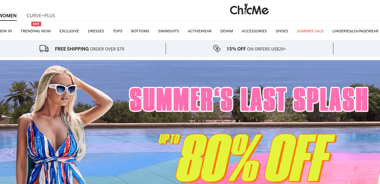 Chic Me 評價推薦、折扣碼、優惠券相關情報