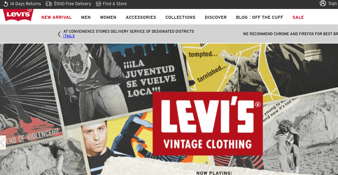 Levi’s 評價推薦、折扣碼、優惠券相關情報